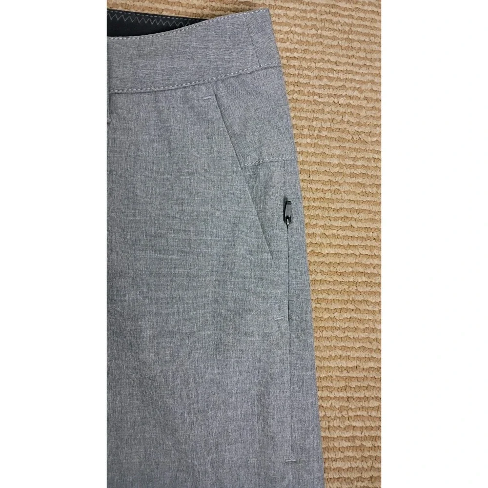 Vuori Aim V431 Pants Mens Chino Pants Sz  32x27 Gray  4  Way Stretch Slim Fit